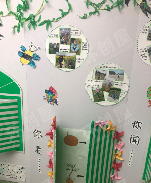 幼儿园春天来啦主题墙图片