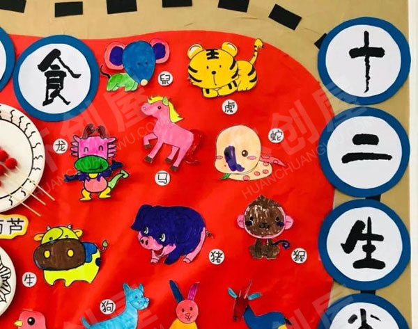 幼儿园最浓年味红红中国年主题墙图片