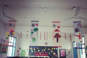 幼儿园春夏秋冬四季主题吊饰图片