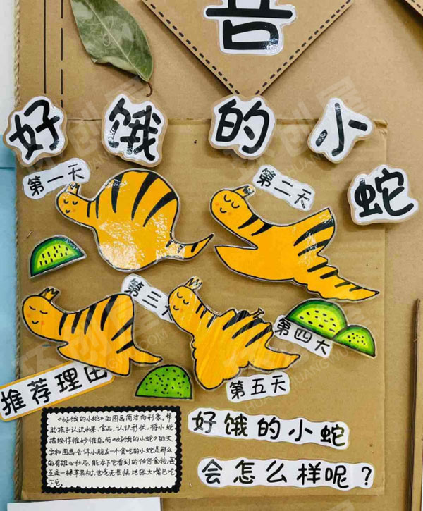 幼儿园故事绘本展板海报吊饰图片