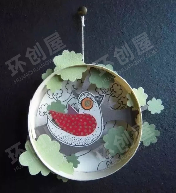 幼儿园绘画剪贴画制成好看的挂饰图片