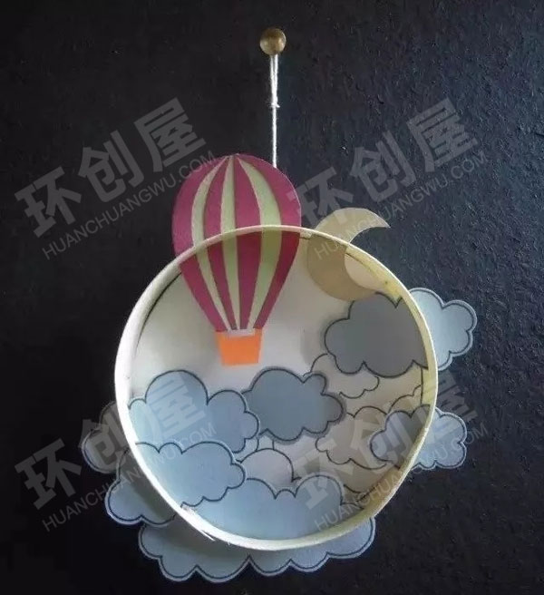 幼儿园绘画剪贴画制成好看的挂饰图片