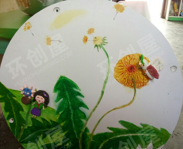 幼儿园走廊粘土制作绘本推荐图片