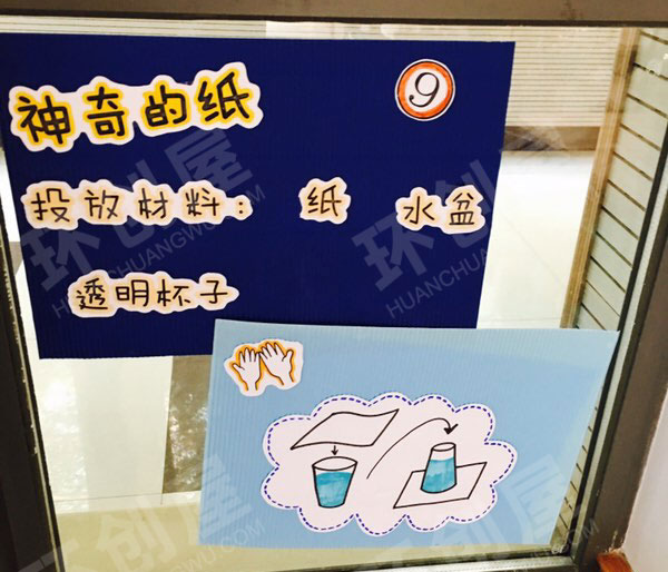 幼儿园科学区神奇的各种纸图片