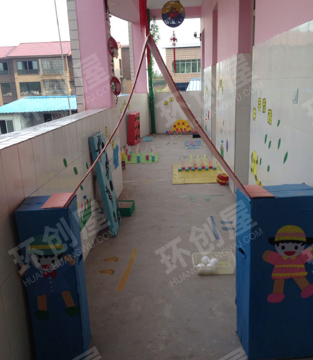 幼儿园科学区走廊材料布置图片