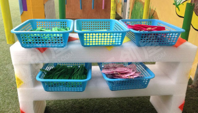 幼儿园科学区走廊材料布置图片