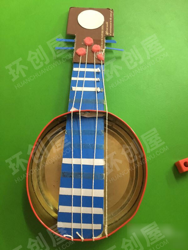幼儿园表演区废物利用自制音乐乐器图片
