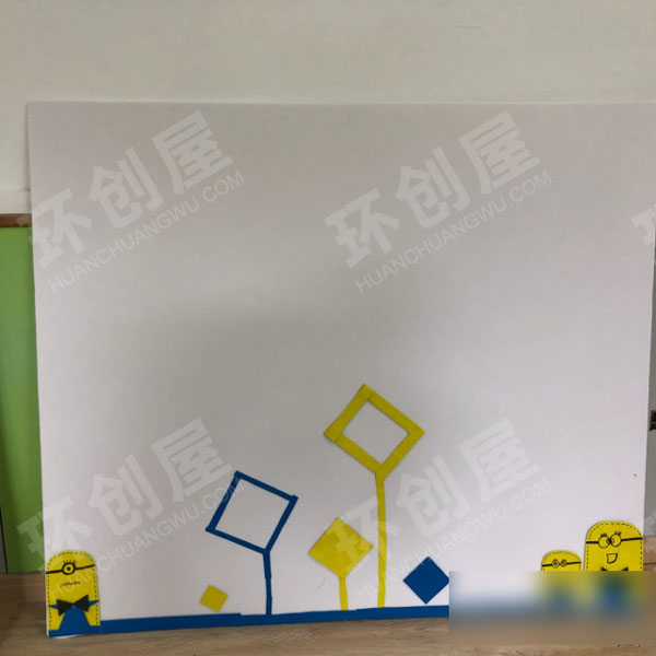 幼儿园小黄人系列班级装饰主题墙图片