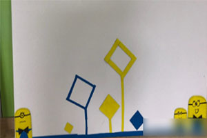 幼儿园小黄人系列班级装饰主题墙图片6张