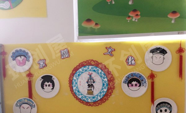 幼儿园中国传统文化中国京剧主题墙图片
