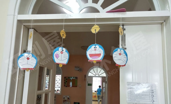 幼儿园哆啦A梦主题教室吊饰图片