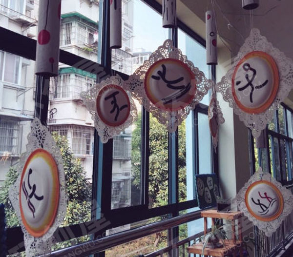 幼儿园森系小鸟吊挂饰图片