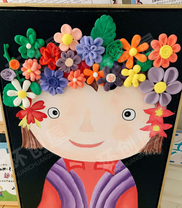 幼儿园户外美丽的墙角图片