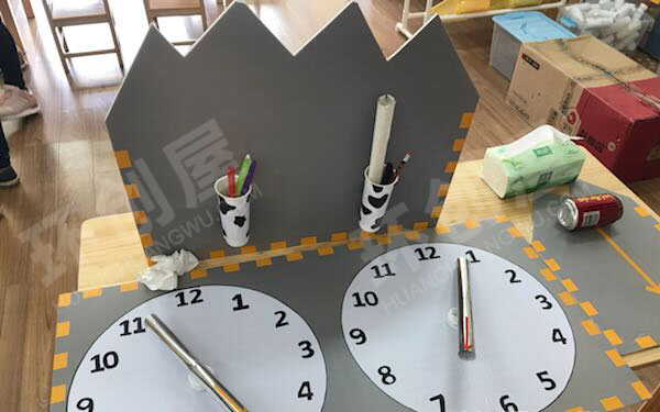 幼儿园科学区磁场的秘密图片