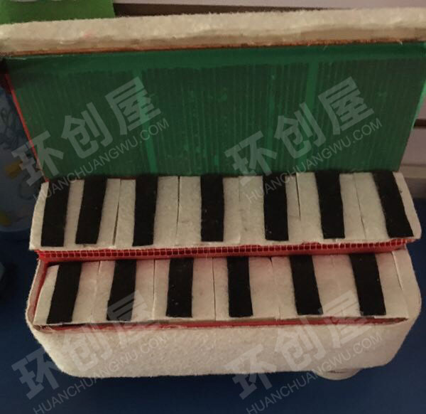 幼儿园表演区不织布手工艺品乐器图片