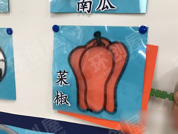 幼儿园好玩又有意思的蔬菜主题墙图片