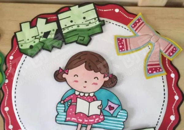 幼儿园卡通可爱小公主主题区域牌吊饰图片