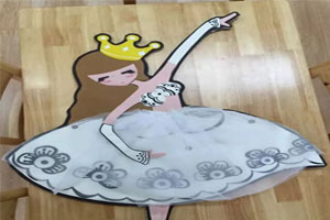 幼儿园卡通可爱小公主主题区域牌吊饰图片8张