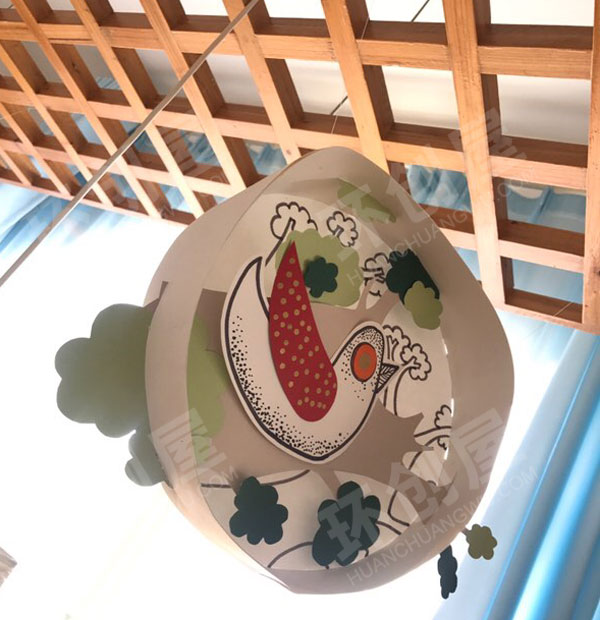幼儿园手工立体卡通挂饰图片
