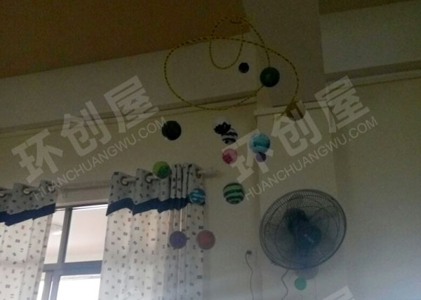 幼儿园手工多元化吊挂饰图片