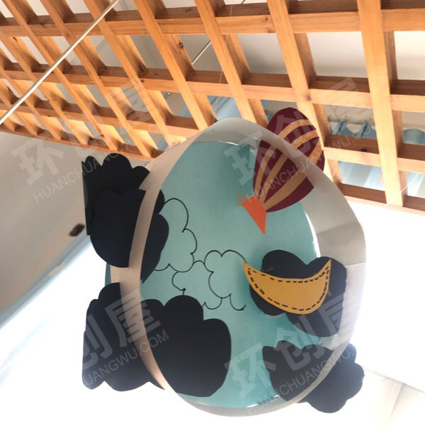 幼儿园手工立体卡通挂饰图片