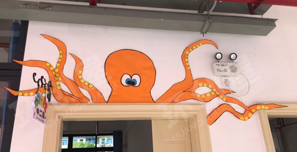 幼儿园地中海系列章鱼门头图片