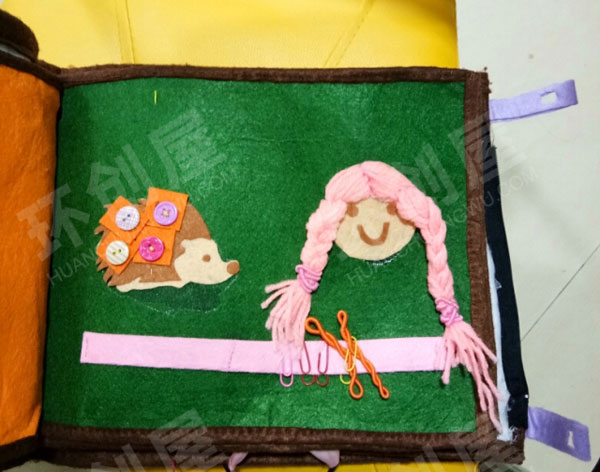幼儿园阅读区自制教玩具操作书图片