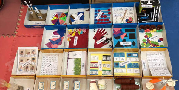 幼儿园科学区自制教玩具各种各样图片