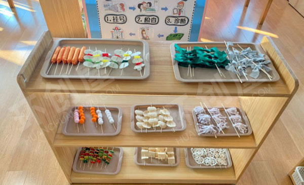 幼儿园角色游戏星际餐厅小吃店图片
