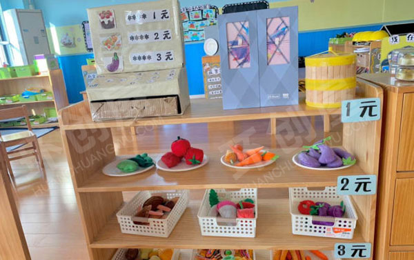 幼儿园角色游戏星际餐厅小吃店图片