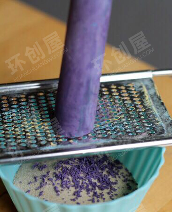 幼儿园益智区自制彩色沙图片