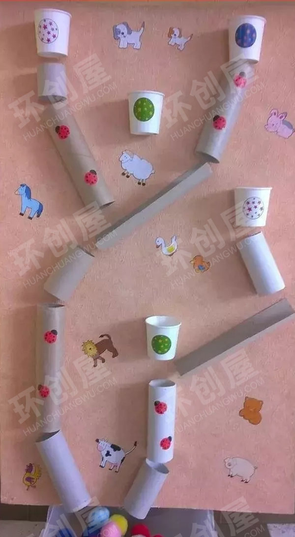 幼儿园废物利用益智区玩教具图片