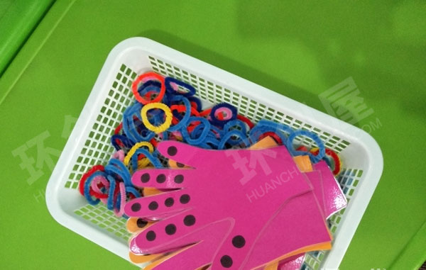 幼儿园益智区不织布手工教玩具图片