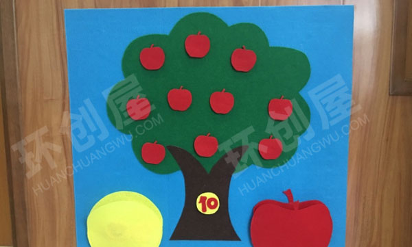 幼儿园益智区手工墙面玩具图片