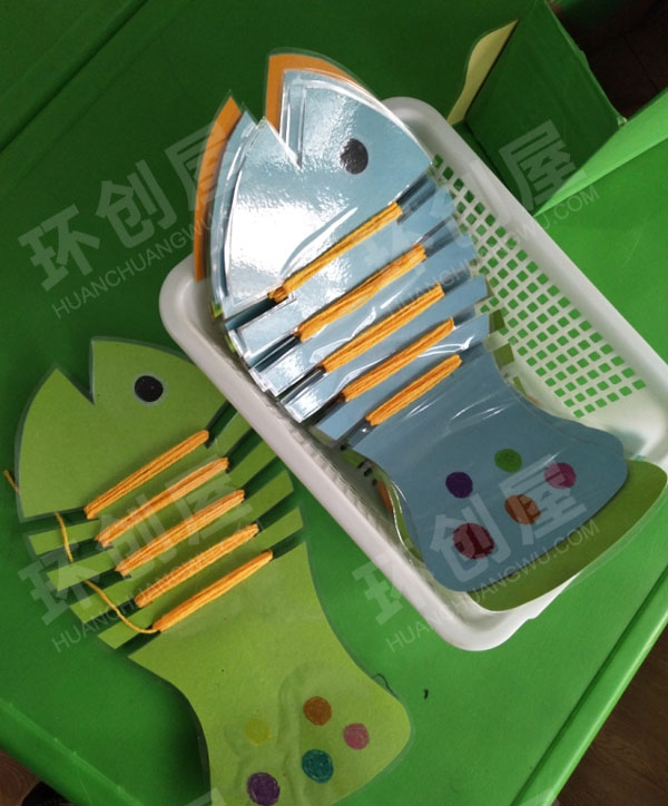 幼儿园益智区不织布手工教玩具图片