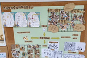 幼儿园我长大了升班了主题墙图片4张