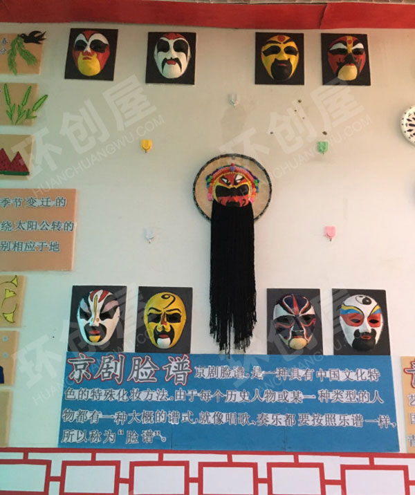 幼儿园中国传统文化主题墙图片