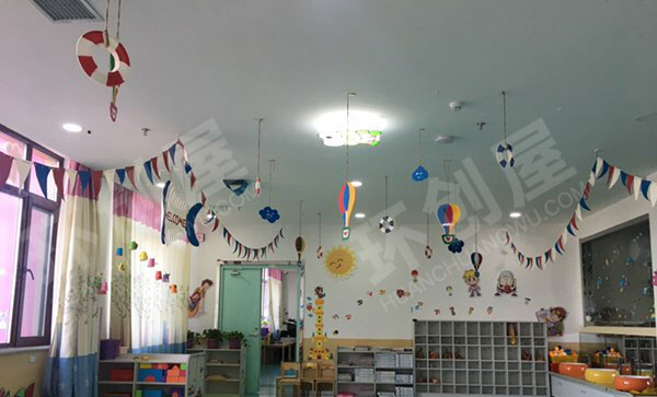 幼儿园海洋风格吊饰图片