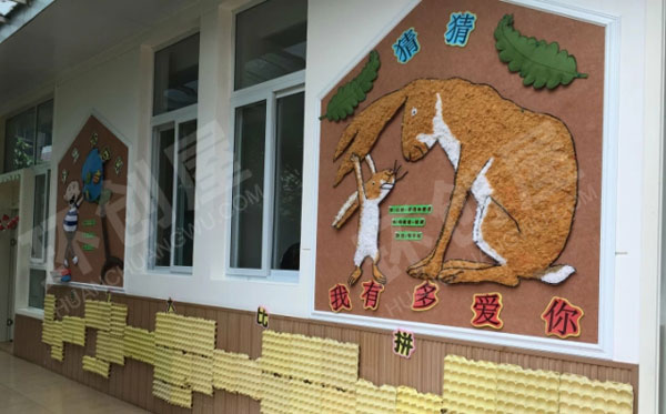 幼儿园走廊墙面绘本封面图片