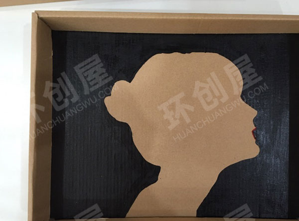 幼儿园走廊护栏纸盒装饰画图片