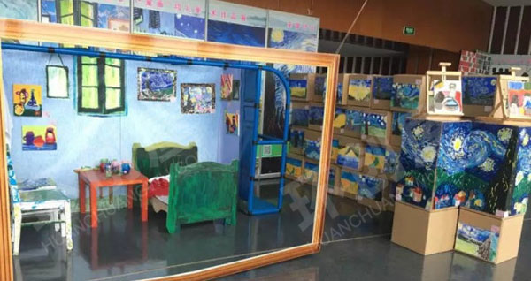 幼儿园各种各样创意十足作品展示图片