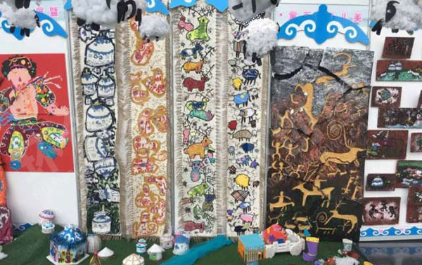 幼儿园各种各样创意十足作品展示图片