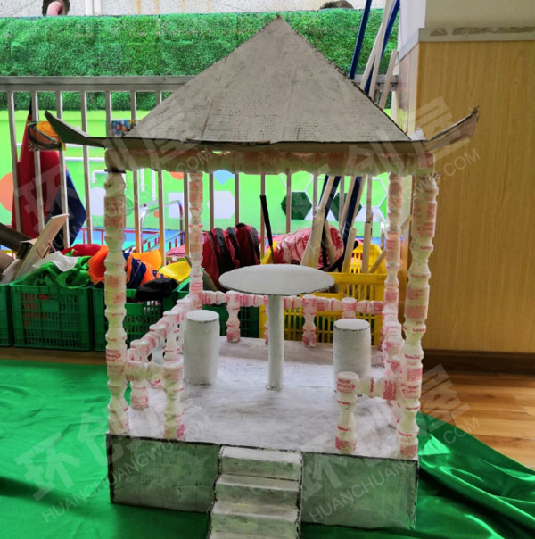 幼儿园户外大型搭建我爱我家图片