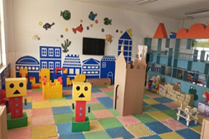 幼儿园建构区魔法城堡图片4张