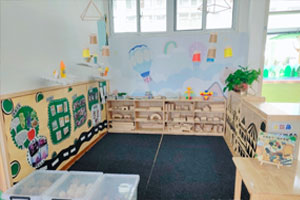 幼儿园环创建构区各种搭建材料图片