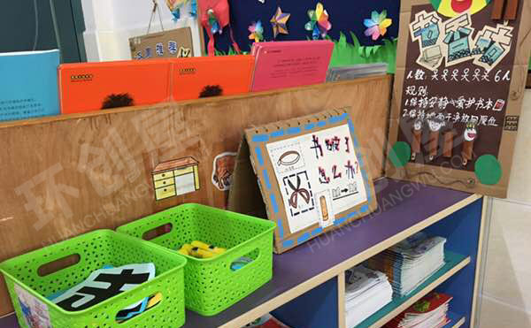 幼儿园阅读区悦读时间展板图片