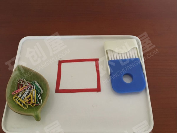 幼儿园科学区磁力实验图片