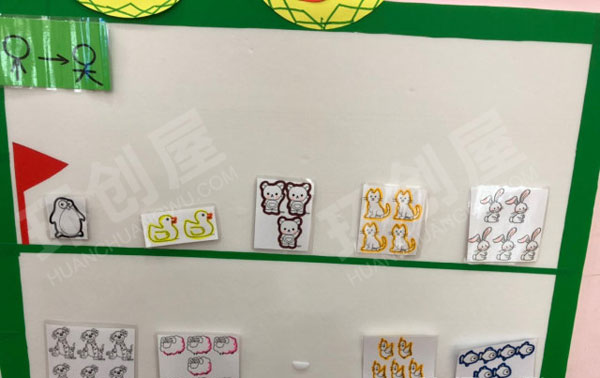 幼儿园益智区智慧小能手自制教玩具图片