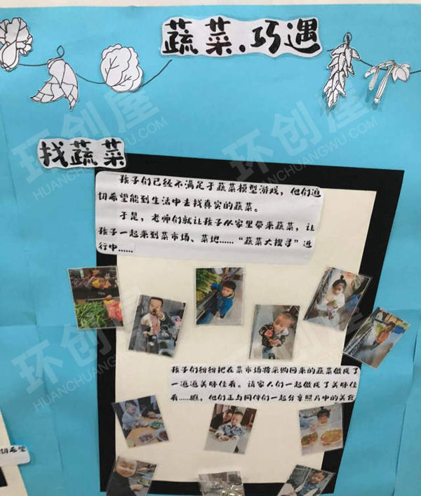 幼儿园环创蔬菜主题墙图片
