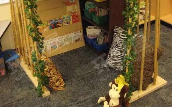 幼儿园各种创意阅读区图片